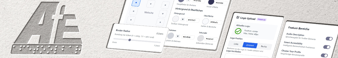 Individualisierung der Toolbar - einzelne UI Elemente und Afe Toolbar Logo