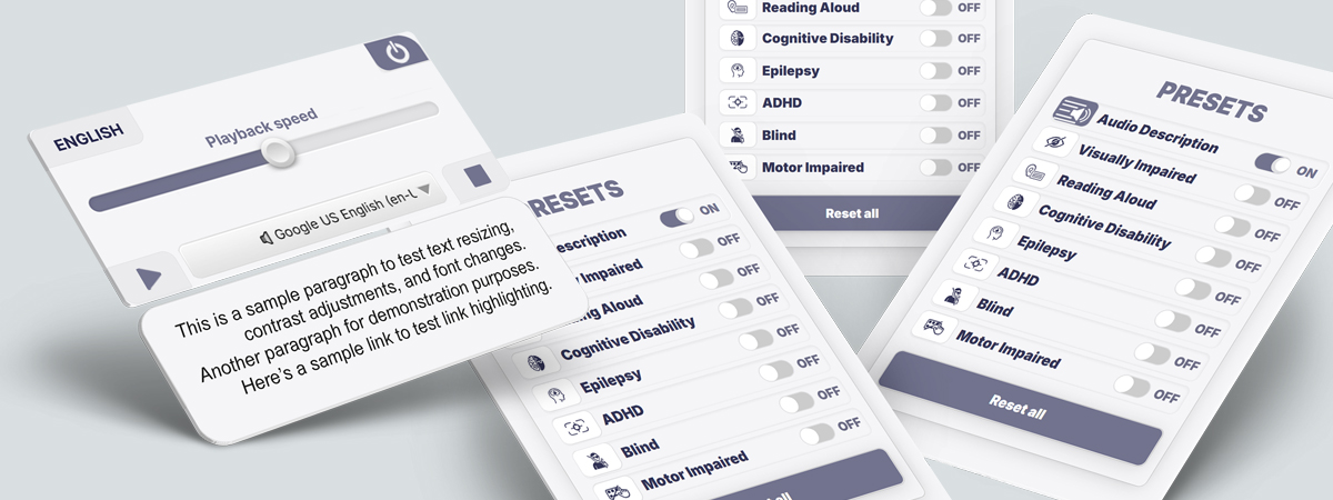 Premium Toolbar Customization - Screenshots der UI Elemente